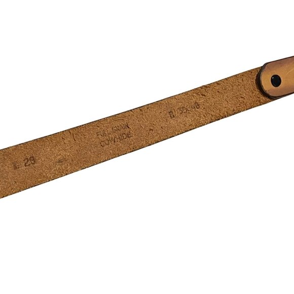 Womens Tooled Leather Western Belt 28 Buckle Cowgirl Rodeo BRENDA Personalized - Picture 8 of 11